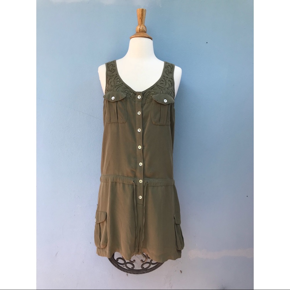 Danang sleeveless silk romper